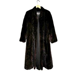 Karl Lagerfeld | Maximillian Bloomingdale’s Long Mink Fur Coat Size 8